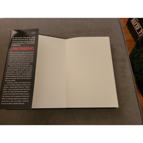 Long Shadows by David Baldacci 2022 Hardcover 1ST EDITION A Memory Man Novel - Picture 6 of 12